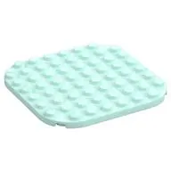 Plate Round Corners 8 x 8