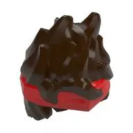 Hair Spiked with Red Headband Pattern