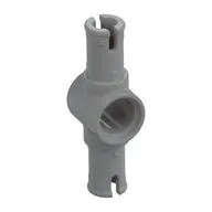 Technic Pin Connector Hub with 2 Pins with Friction Ridges Lengthwise [Small Squared Pin Holes]