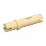 Technic Pin Long without Friction Ridges, with Anti-Roll Notch