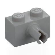 Brick Special 1 x 2 with Pin - Bottom Stud Holder