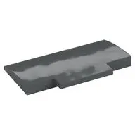 Brick Curved 5 x 8 x 2/3 with No Studs on Top