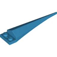 Plate Special 1 x 2 with Angular Extension and Dark Azure Tip