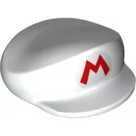 Nintendo Figure, Hat, Large, with Red Mario Logo Print