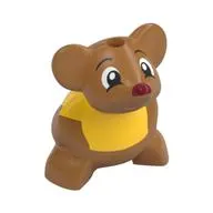 Animal, Mouse with Yellow Shirt Print