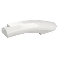 Brick Round, Curved 10 x 2 x 2 with Rounded End Right