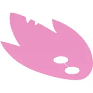 Decorative Shape, 3 Points with 2 Holes