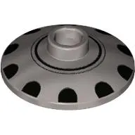 Dish 2 x 2 Inverted [Radar] with Hubcap print