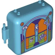 Pod, Square 3 x 8 x 6 2/3 [Male] with Back Pack print