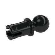 Technic Pin with Friction Ridges Lengthwise and Towball - Round Pin Hole