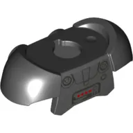 Minifig Neckwear Armor Shoulder Pads with Control Panel with Red Buttons Print