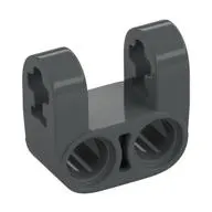 Technic Axle and Pin Connector Perpendicular Double Split [Reinforced]