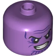 Bigfig Head Thanos, Mean Grin print