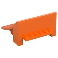 Brick Curved 8 x 8 x 4, Ramp