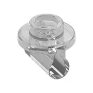 Plate Round 1 x 1 with Hollow Stud and Bar on Underside - Long Space