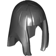 Hair Long Straight with Bangs - Hard Plastic