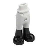 Minidoll Hips and Trousers with Back Pockets and Black Boots Print [Thin Hinge]