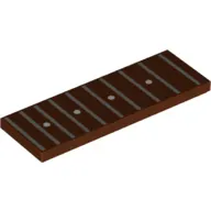 Tile 2 x 6 with Guitar Finger Board, Frets, Position Markers print
