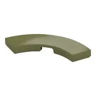 Tile 3 x 3 Curved, Macaroni