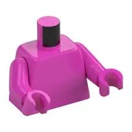 Torso, Dark Pink Arms, Dark Pink Hands [Plain]