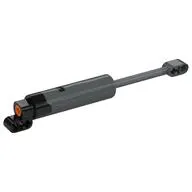 Technic Linear Actuator with Dark Bluish Gray Ends [Black Version]
