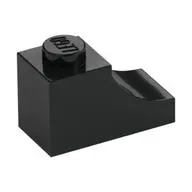 Brick Curved 2 x 1 with Inverted Cutout