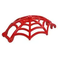 Insect Accessory, Spider Web, Dome Shaped with Bar, Clips