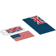 Flags, UK and USA [Complete Sheet]