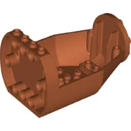 Aircraft Fuselage Curved Forward 6 x 9 x 4 1/3 Bottom
