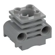 Technic Engine Cylinder without Side Slots, with Bottom Slots