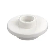 Equipment Cup / Teacup Saucer with Recessed Stud on Top [PLAIN]