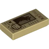 Tile 1 x 2 with 'The Grim' Print