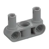 Technic Pin Connector Hub Perpendicular 3L with 2 Pins