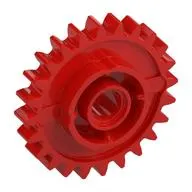 Technic Gear 24 Tooth with Clutch on Both Sides