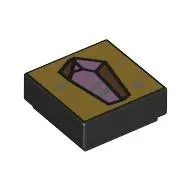 FLAT TILE 1X1, NO. 287