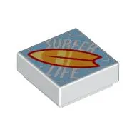 FLAT TILE 1X1, NO. 286