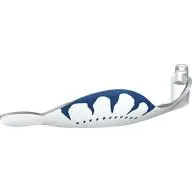 Creature Body Part, Tulkun Jaw Left with Dark Blue Markings print