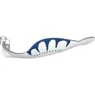 Creature Body Part, Tulkun Jaw Right with Dark Blue Markings print