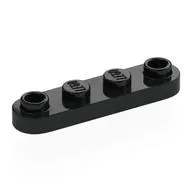 Plate Special 1 x 4 Rounded with 2 Open Studs