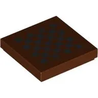 Tile 2 x 2 with Black Checks Print