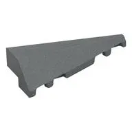Brick Wedged, Sloped 2 x 5 Right