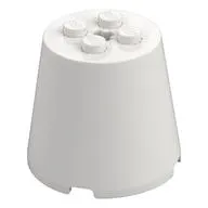Cone 4 x 4 x 3 with Axle Hole
