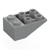 Brick Sloped Inverted 33° 3 x 2, Connections between Studs, Round Bottom Pin