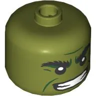 Bigfig Head Hulk, Grin print