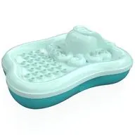 Duplo Bath Toy Floating Island with Light Aqua Top, Octopus