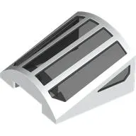 Windscreen Cylinder 4 x 4 x 2 with Trans-Black Windows pattern
