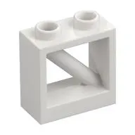Fence 1 x 2 x 1 2/3 with 45° Diagonal Bar