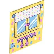 Glass for Frame 1 x 6 x 6 with Window, Blinds, Kitchen Supplies print