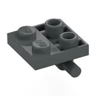 Plate Special 2 x 2 with Horizontal T-Bar Underneath