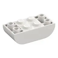 Brick Curved Inverted 2 x 4 Double